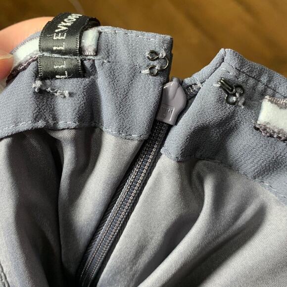 Bill Levkoff Womens Maxi Dress Gown Strapless Sweetheart Formal Gray Size 2 - Picture 13 of 13